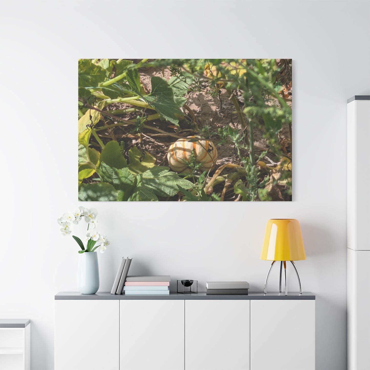 Harvest Pumpkin Canvas Art Wall Decor