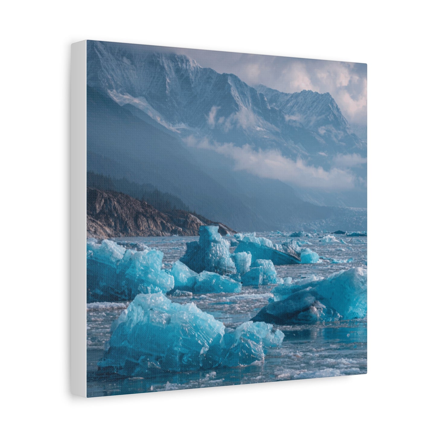 Stretched Canvas Art, Tranquil Landscape Wall Decor, Ideal for Home or Office, Art Print Gift, Nature Lover's Art