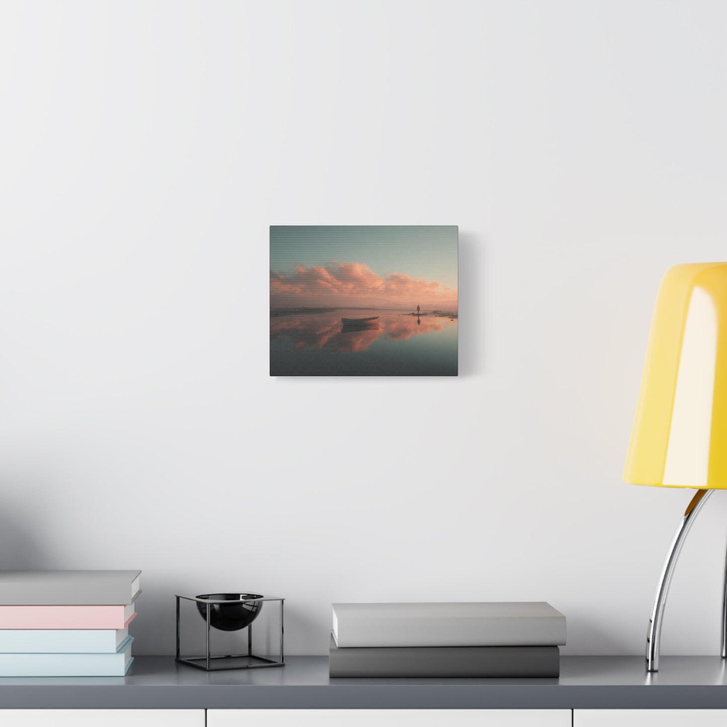 Serene Landscape Canvas Art Print, Coastal Decor, Home Bedroom Wall Art, Inspirational Wall Décor, Gift for Nature Lovers