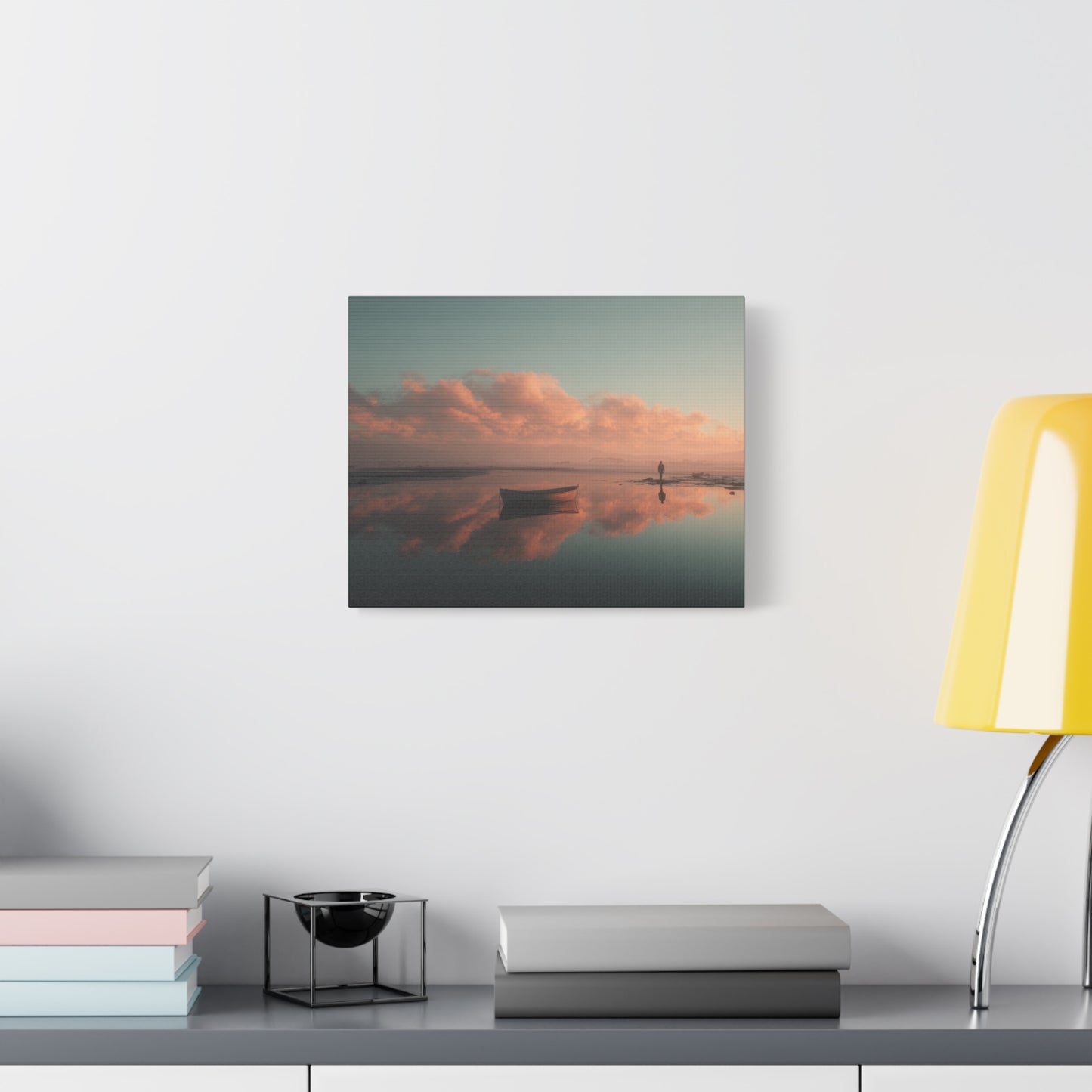 Serene Landscape Canvas Art Print, Coastal Decor, Home Bedroom Wall Art, Inspirational Wall Décor, Gift for Nature Lovers