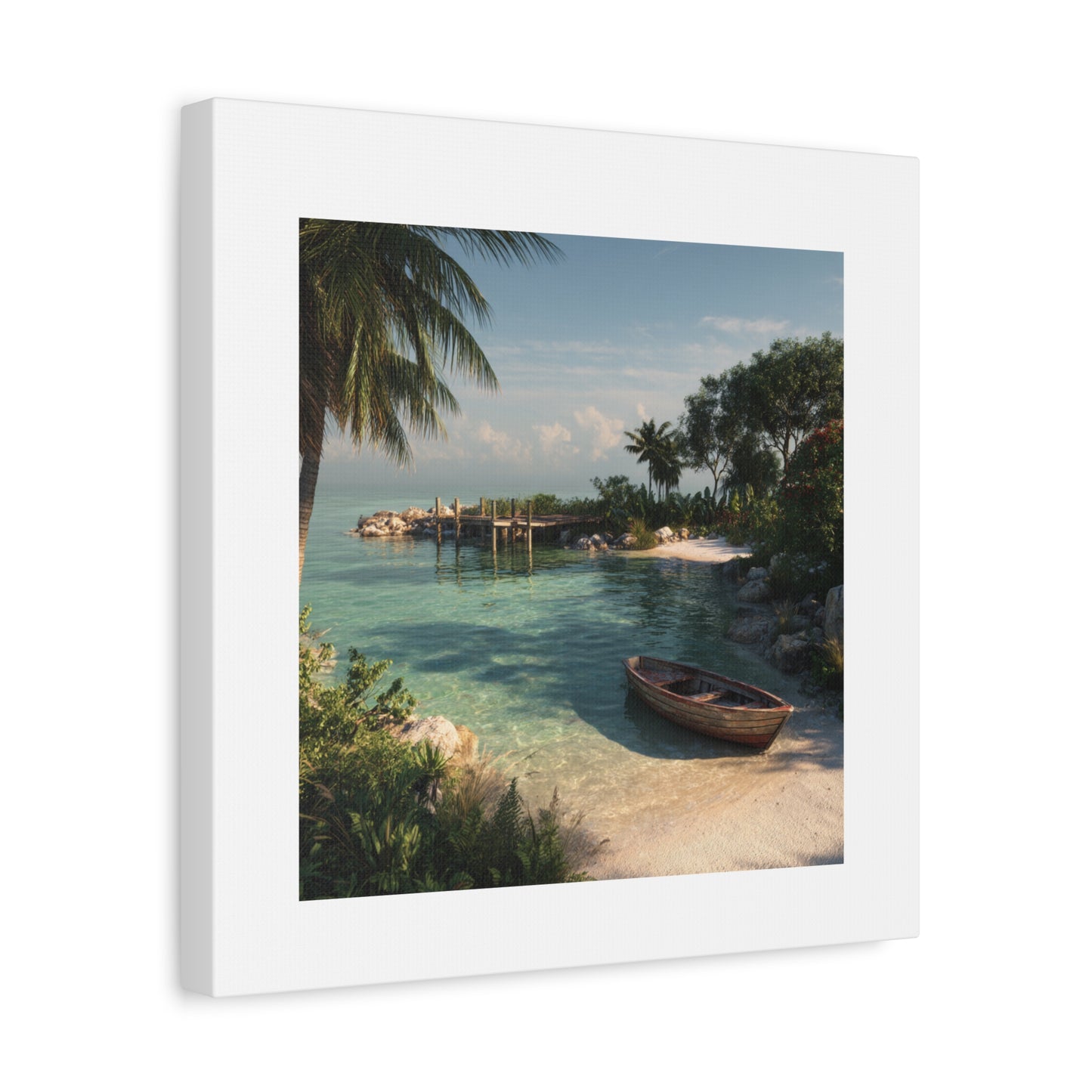 Canvas Print - Beautiful Beach View
