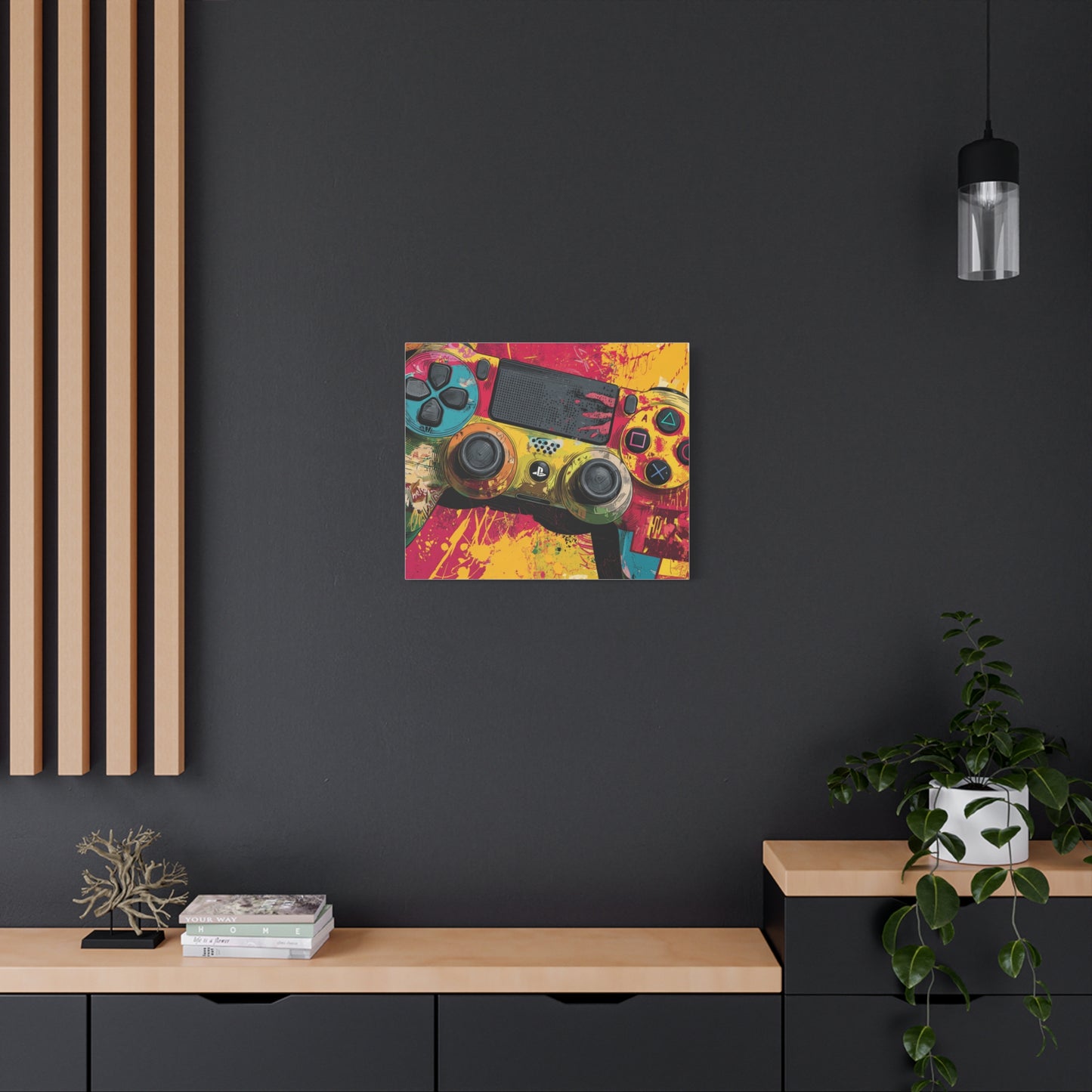 Colorful Gaming Canvas Wall Art