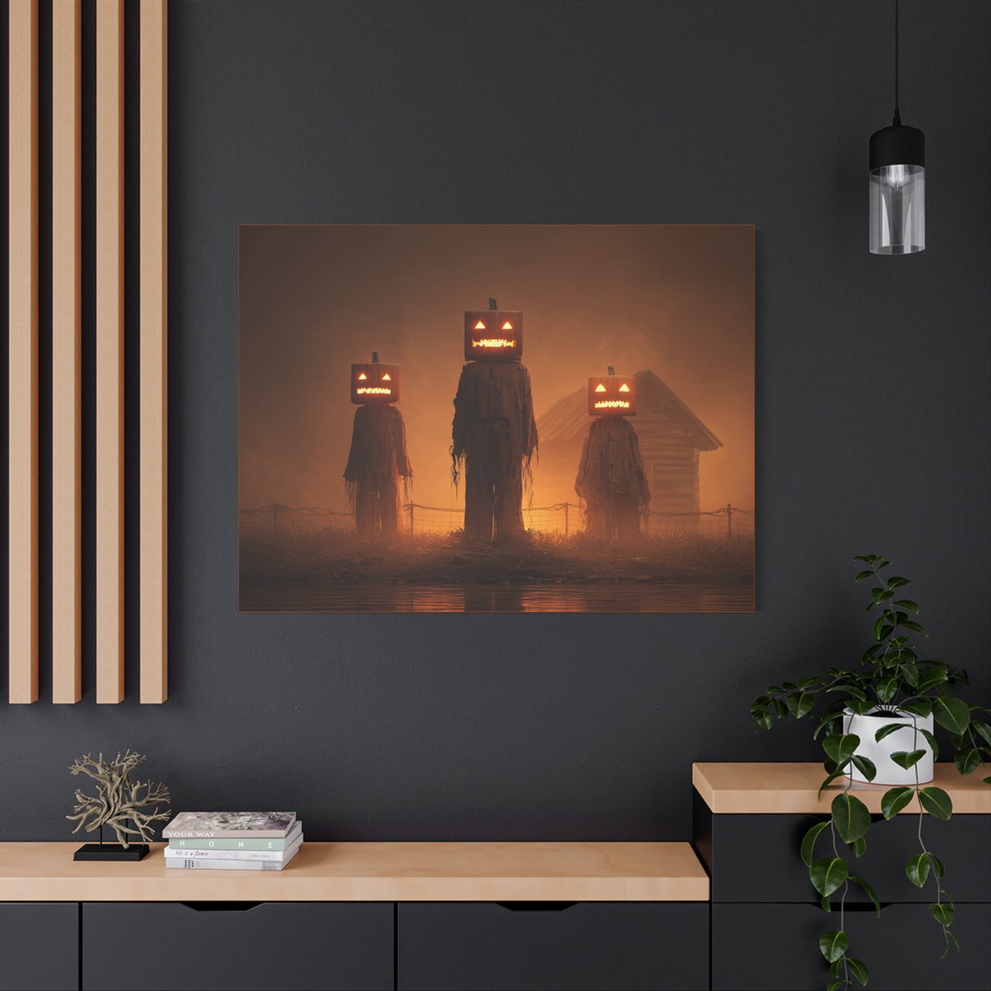 Canvas Print - Spooky Halloween Picture