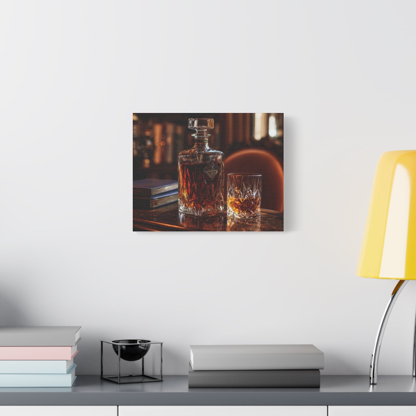 Elegant Whiskey Art Canvas