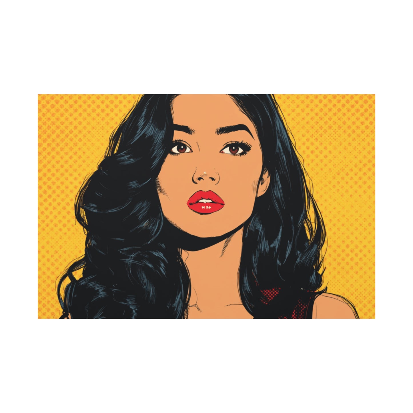 Canvas Print Pop Art Style