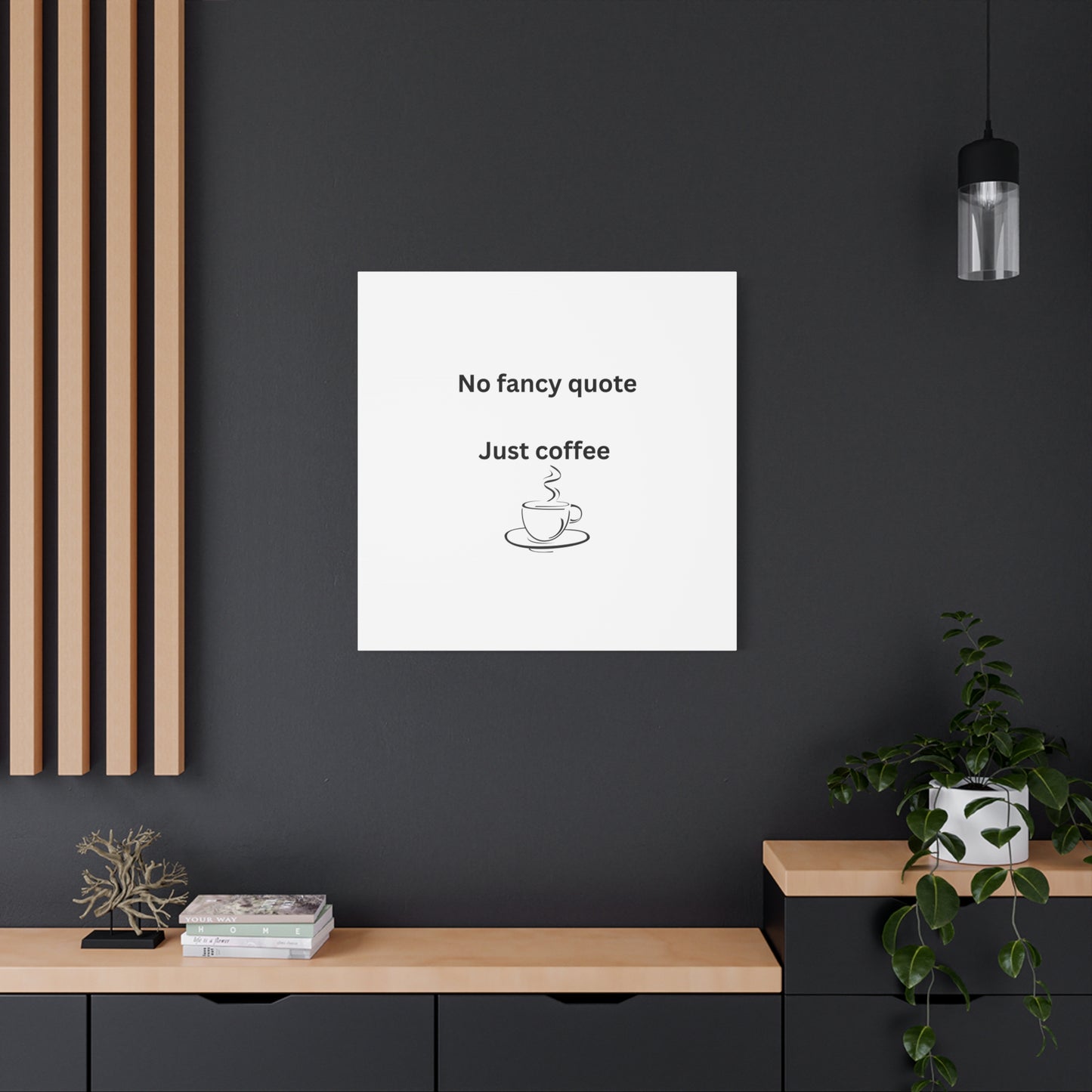 Canvas Wall Art, Coffee Lovers Decor