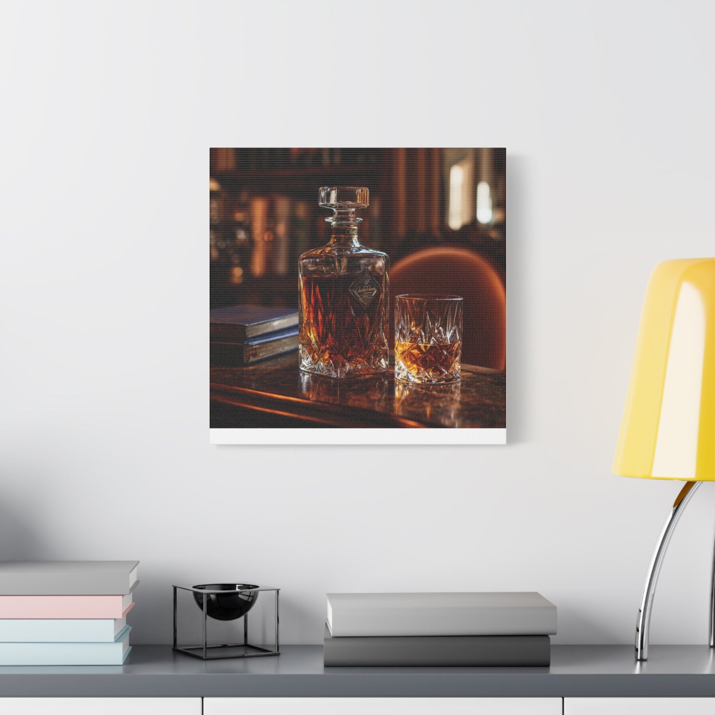 Elegant Whiskey Art Canvas