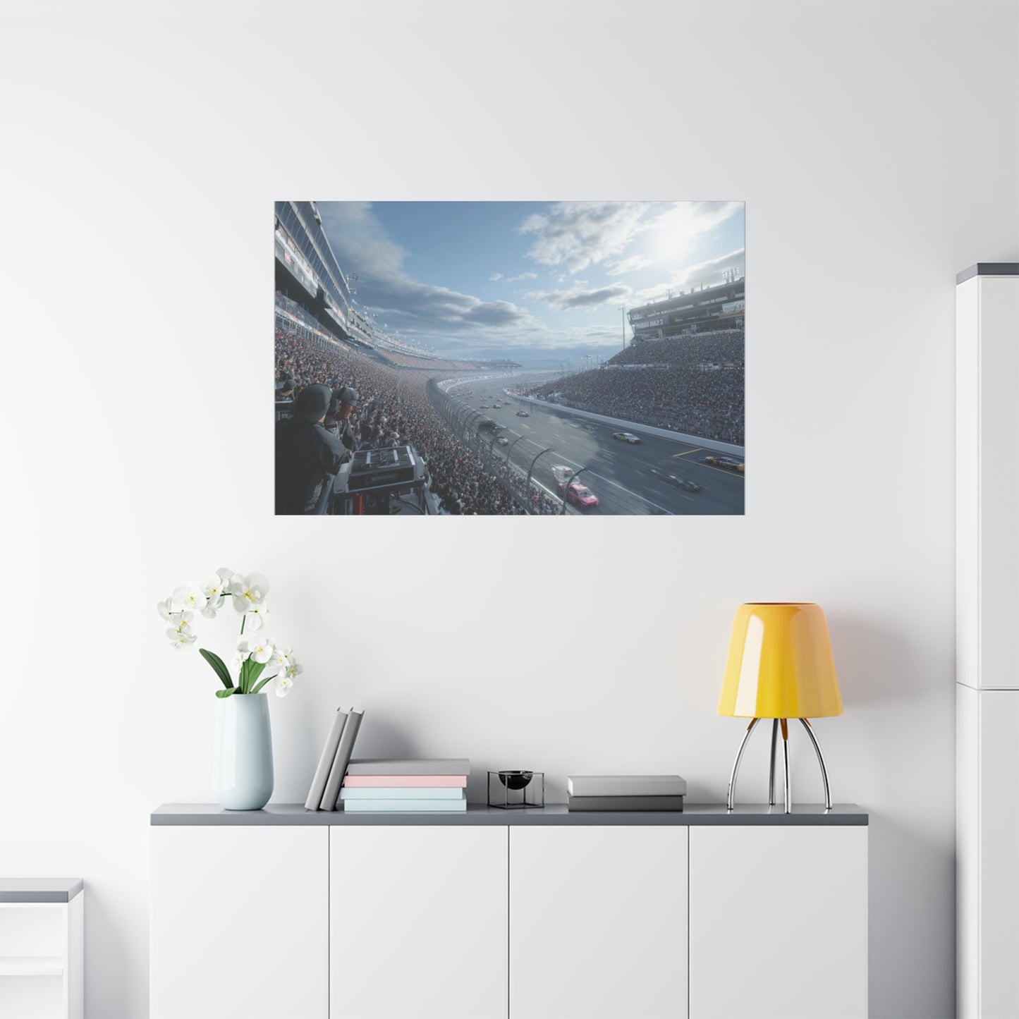 Racing Scene Wall Art