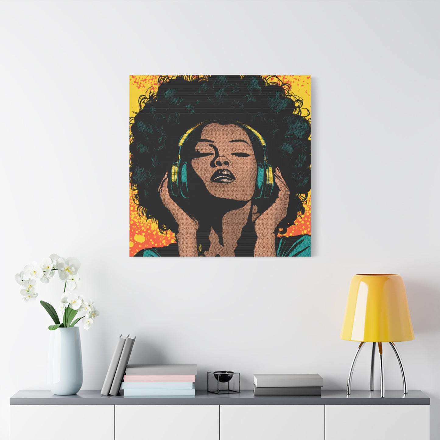 Vibrant Canvas, Music Lover