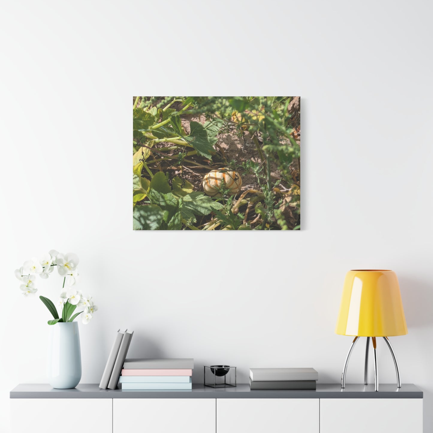 Harvest Pumpkin Canvas Art Wall Decor