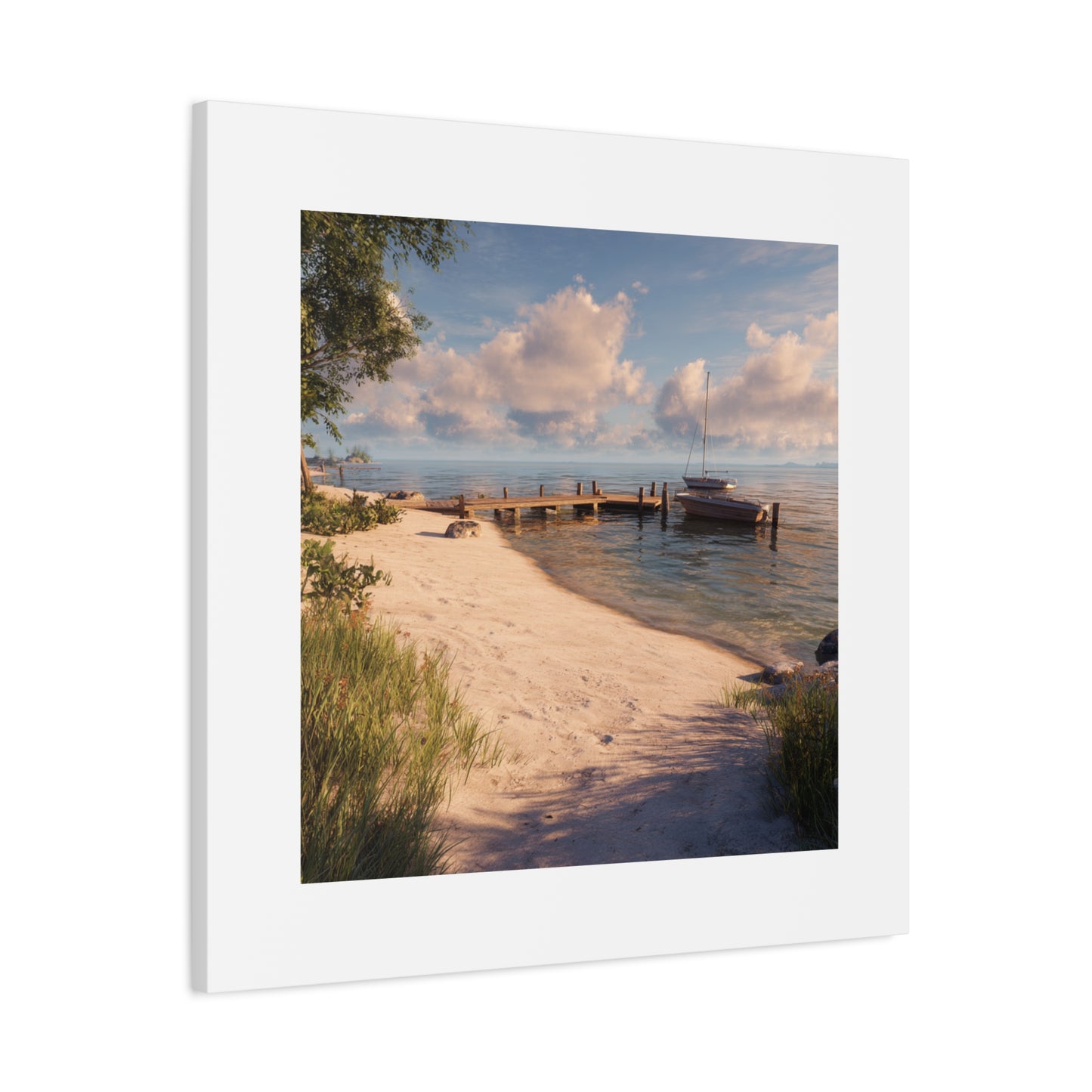 Canvas Print - Beautiful Beach Scene