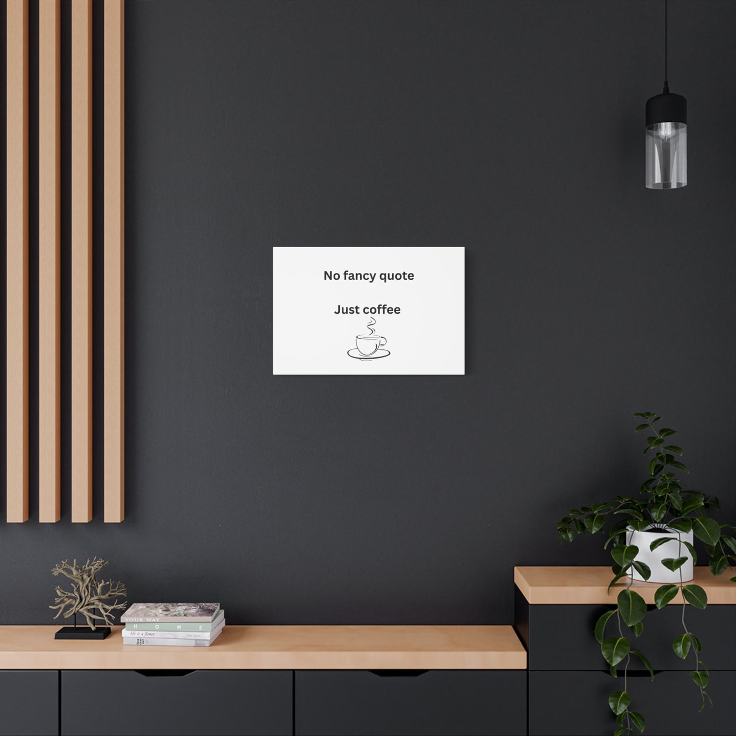 Canvas Wall Art, Coffee Lovers Decor