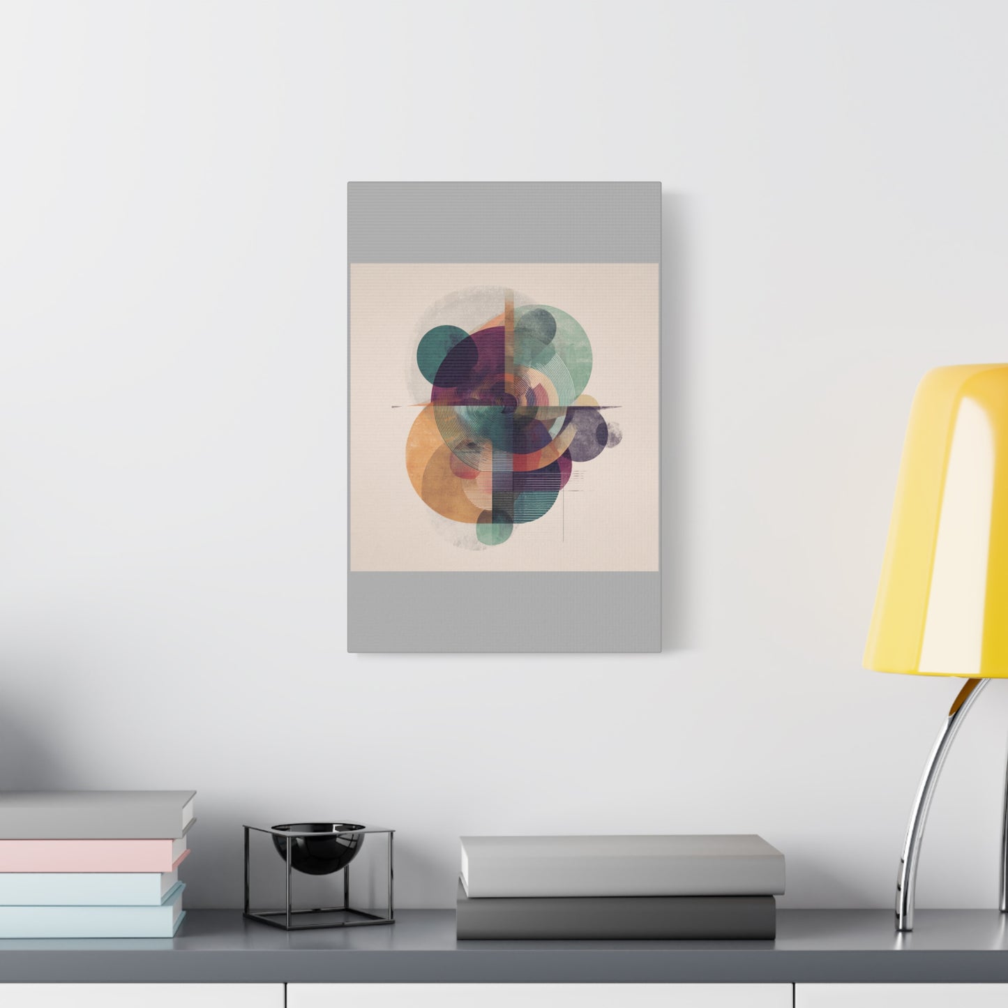 Abstract Geometric Wall Art Canvas