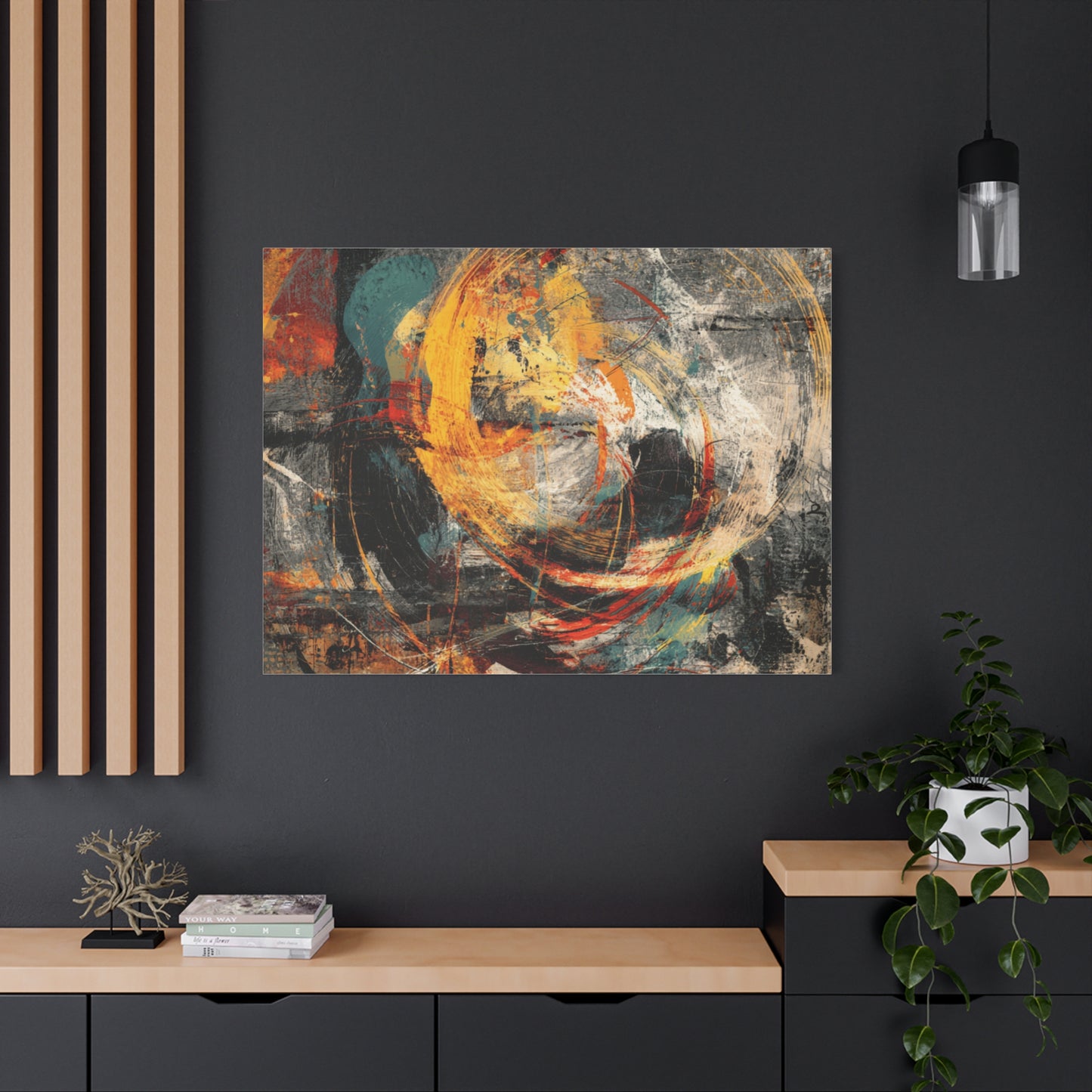 Artistic Abstract Canvas Print