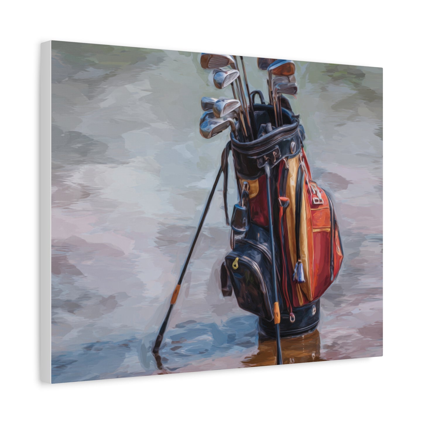 Golf Bag Canvas Art