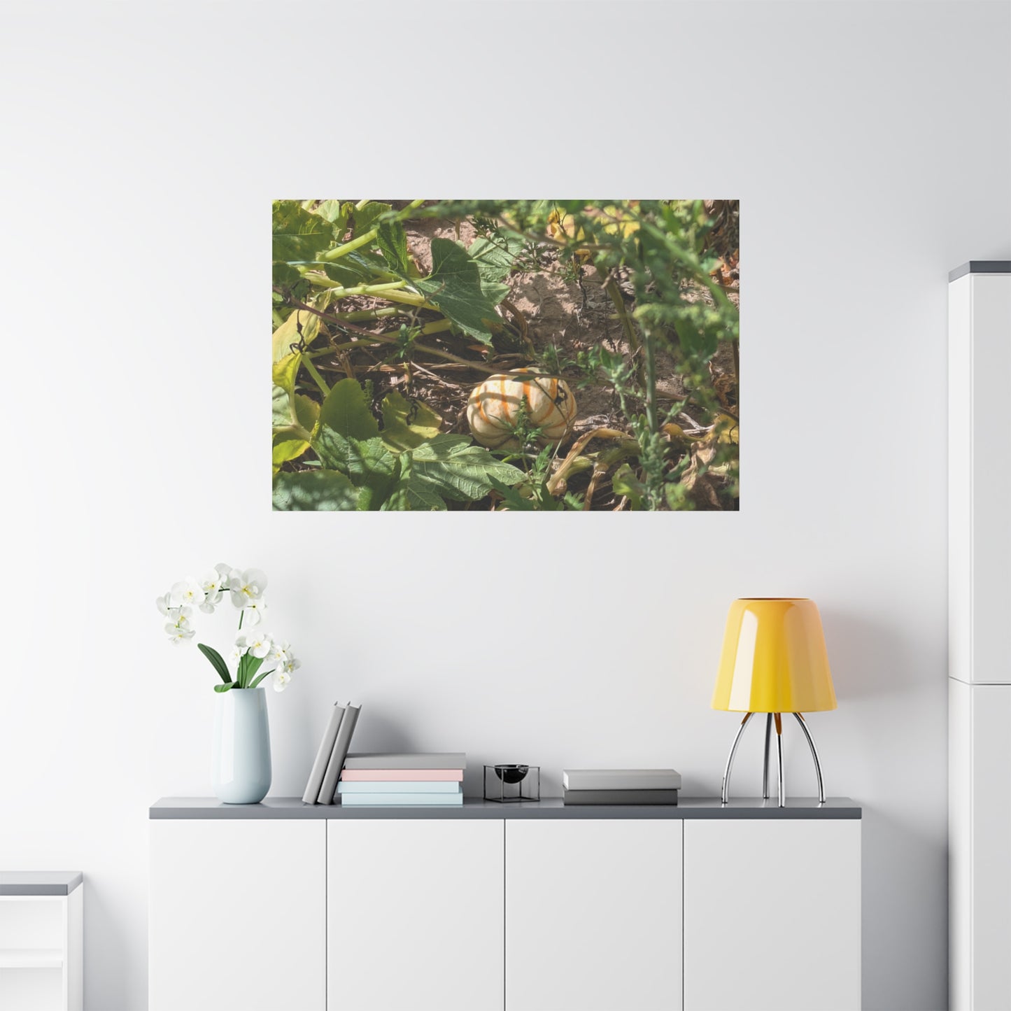 Harvest Pumpkin Canvas Art Wall Decor