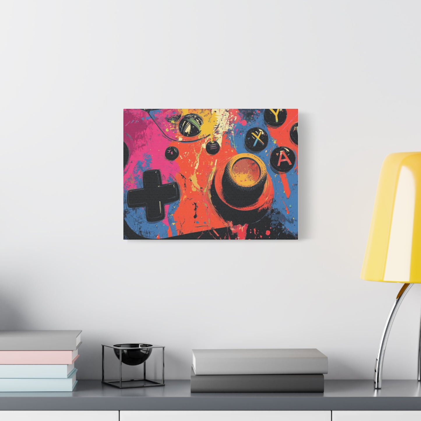 Bold Gaming Canvas Wall Art