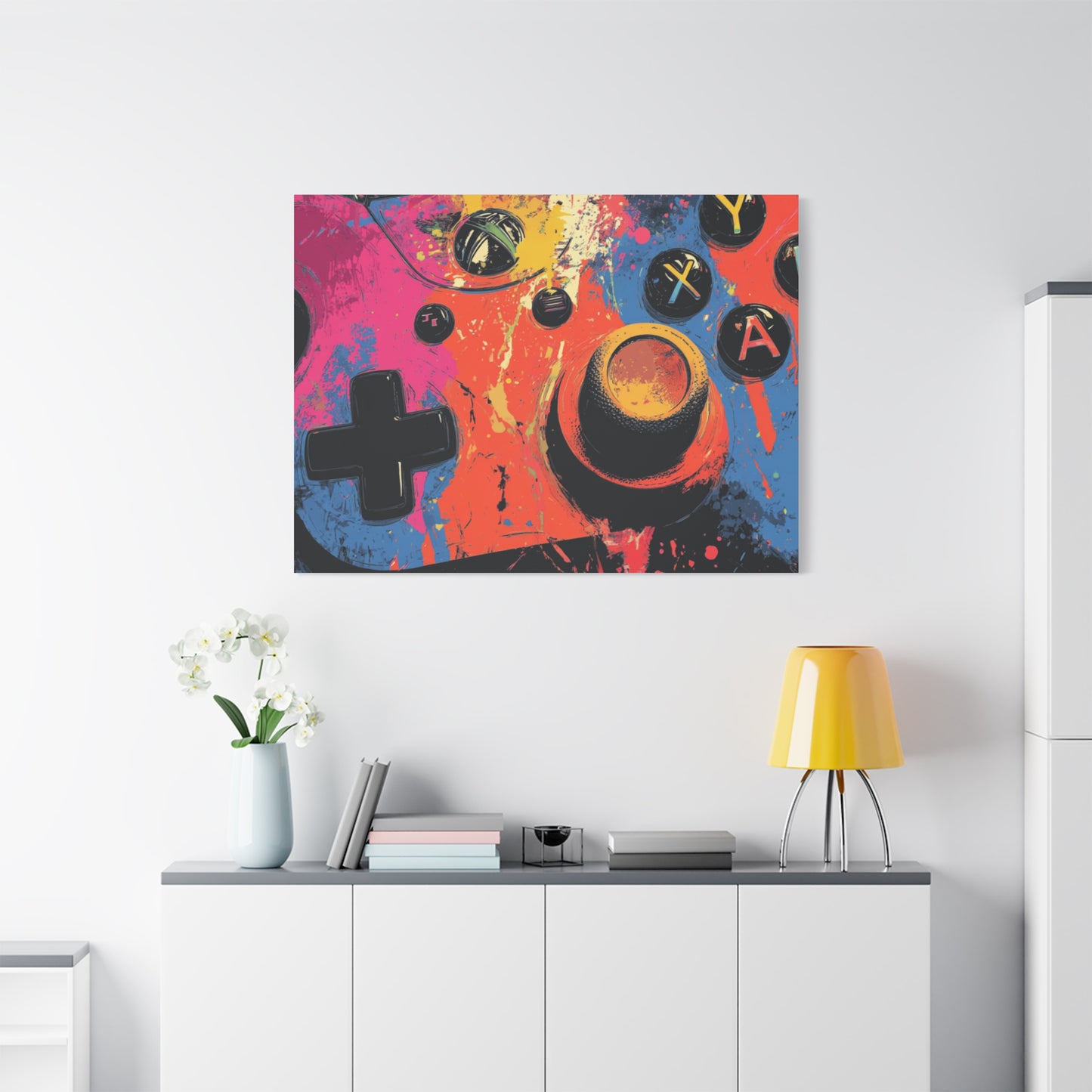 Bold Gaming Canvas Wall Art