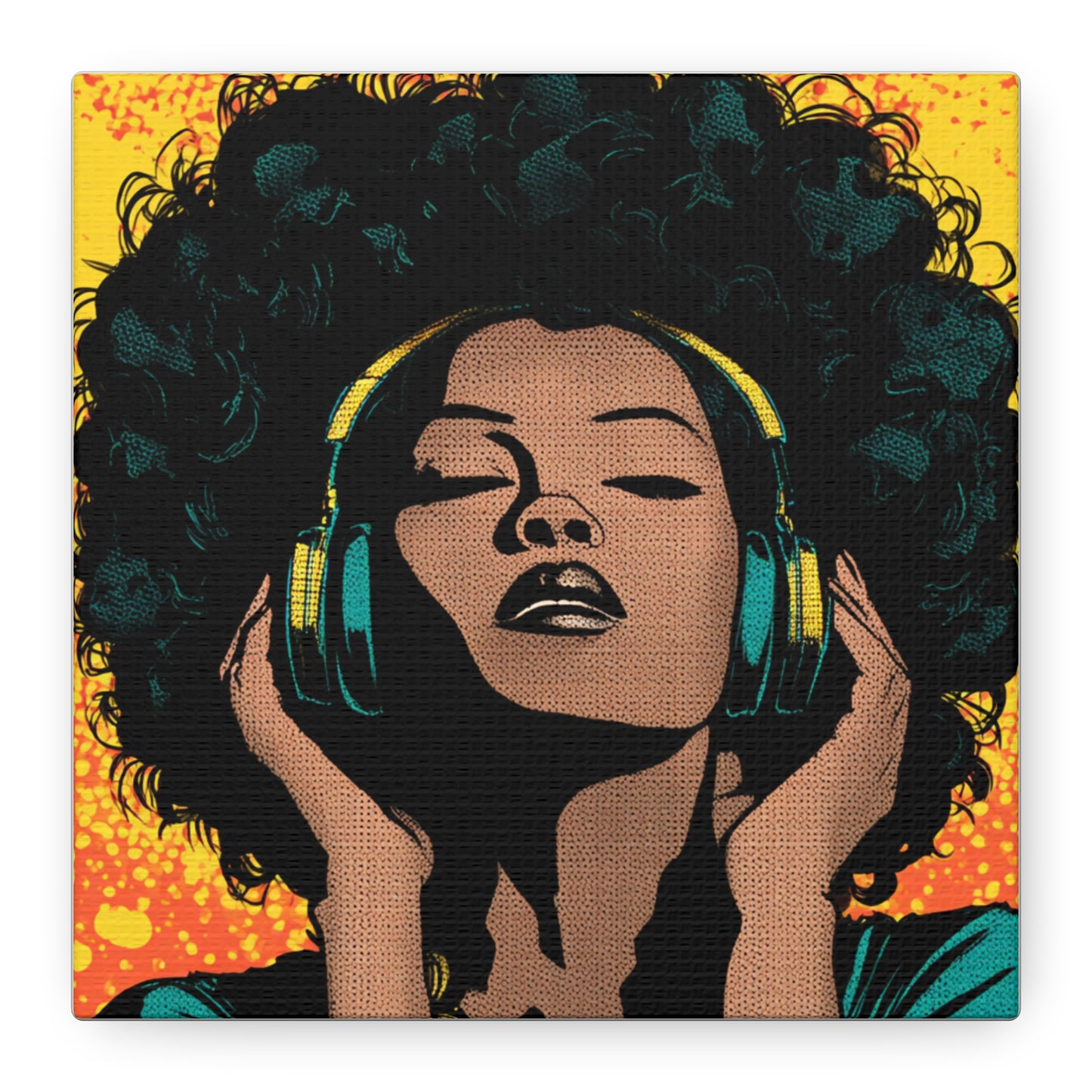 Vibrant Canvas, Music Lover