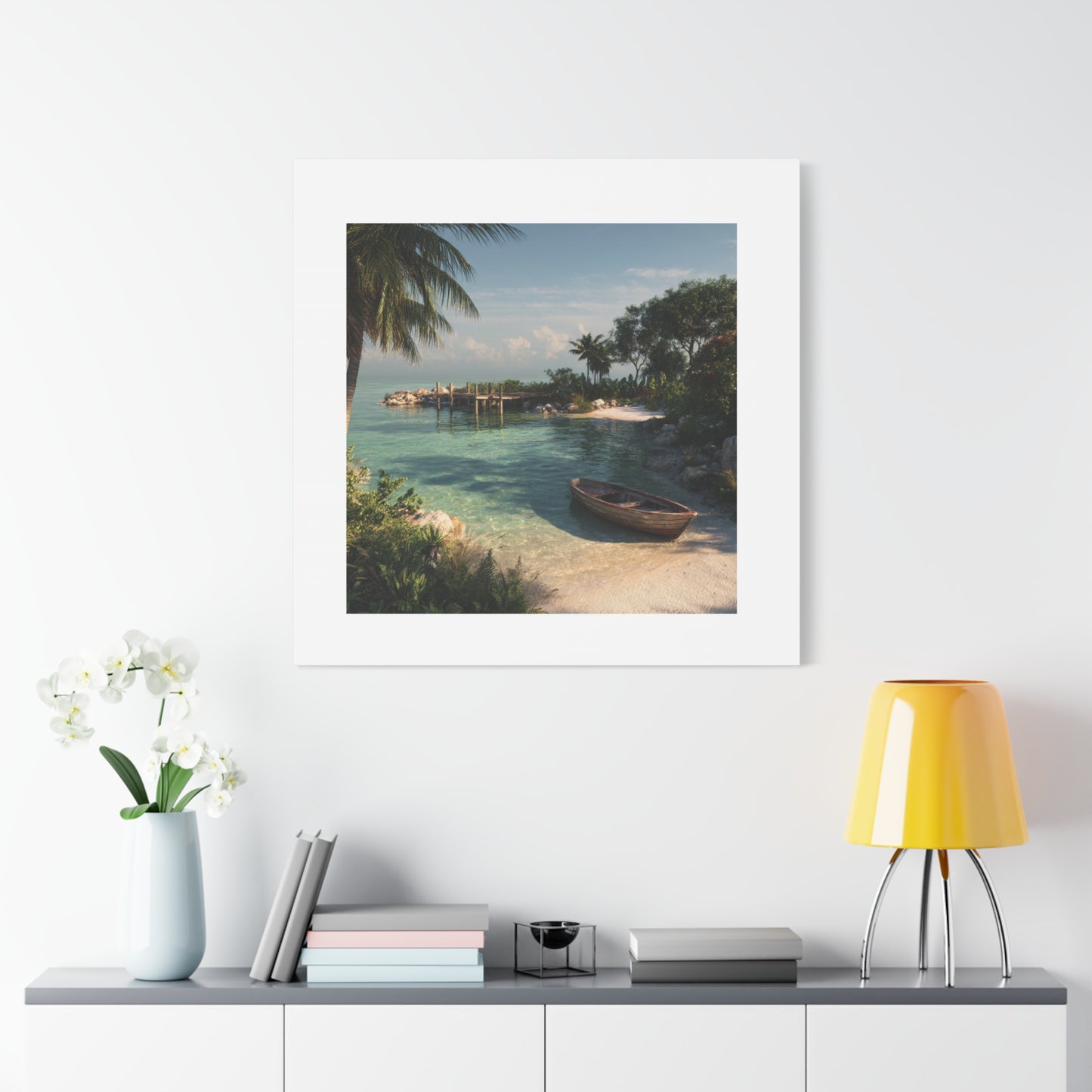 Canvas Print - Beautiful Beach View