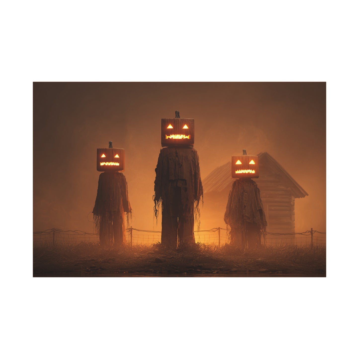 Canvas Print - Spooky Halloween Picture