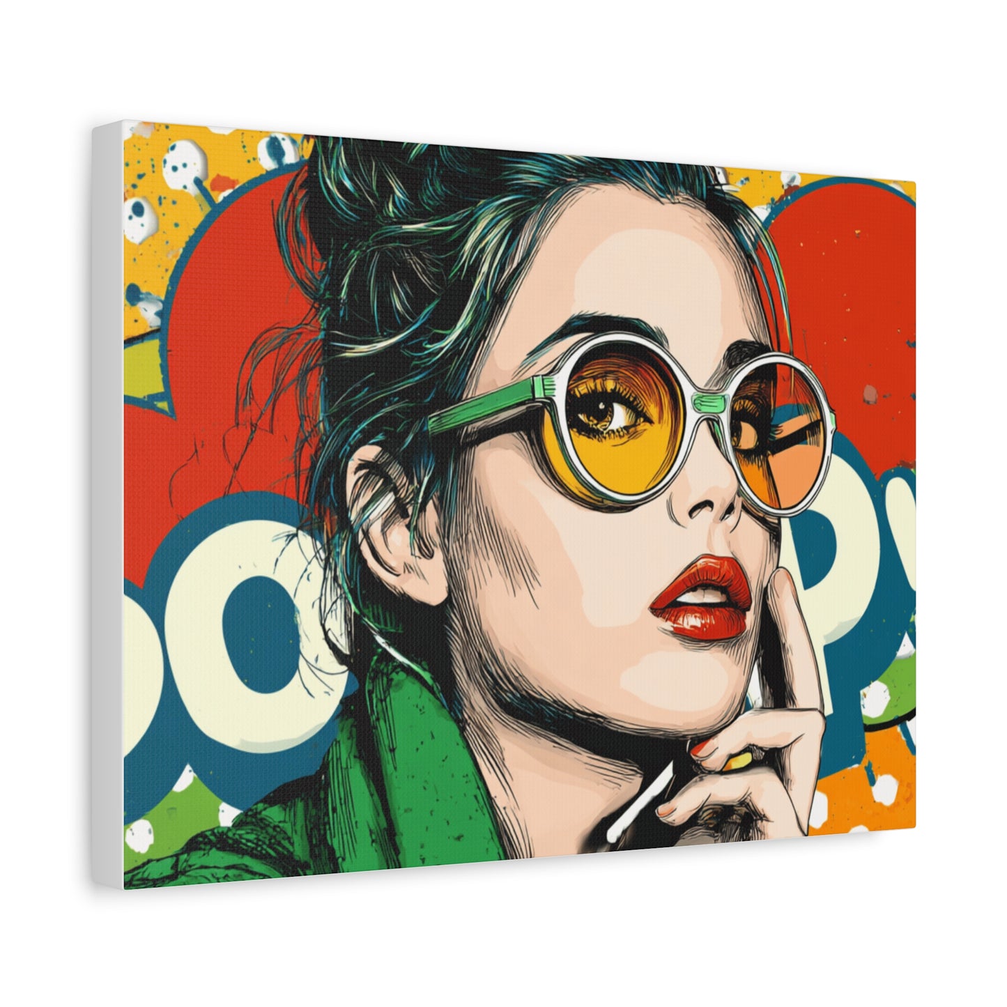 Canvas Print - Pop Art Style, Colorful