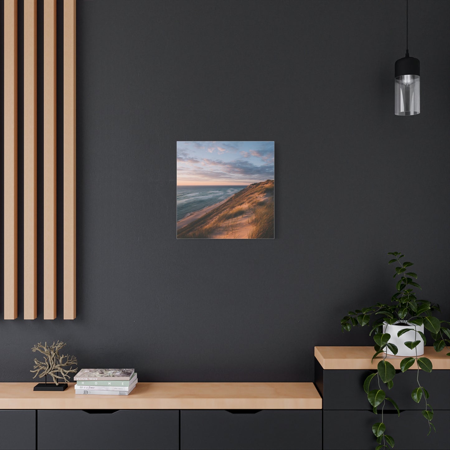 Coastal Serenity Matte Canvas Wall Art