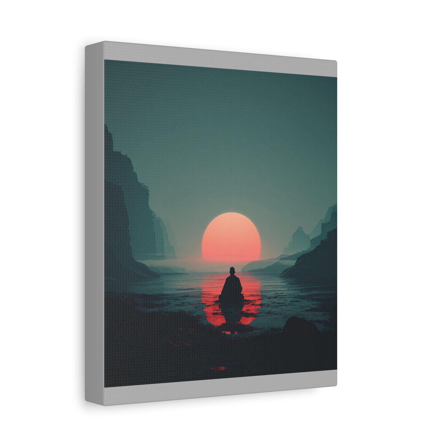 Serene Sunset Canvas Wall Art