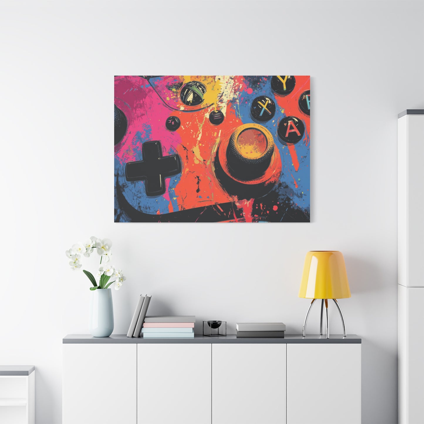 Vibrant Gaming Canvas Art