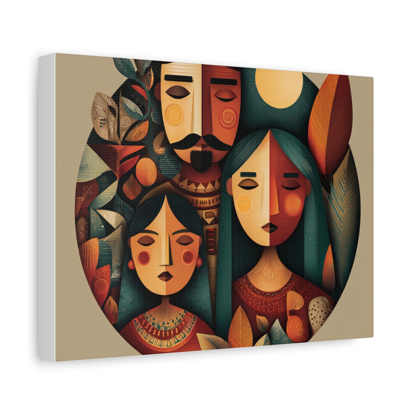 Canvas Print - Hispanic Heritage Inspired Art