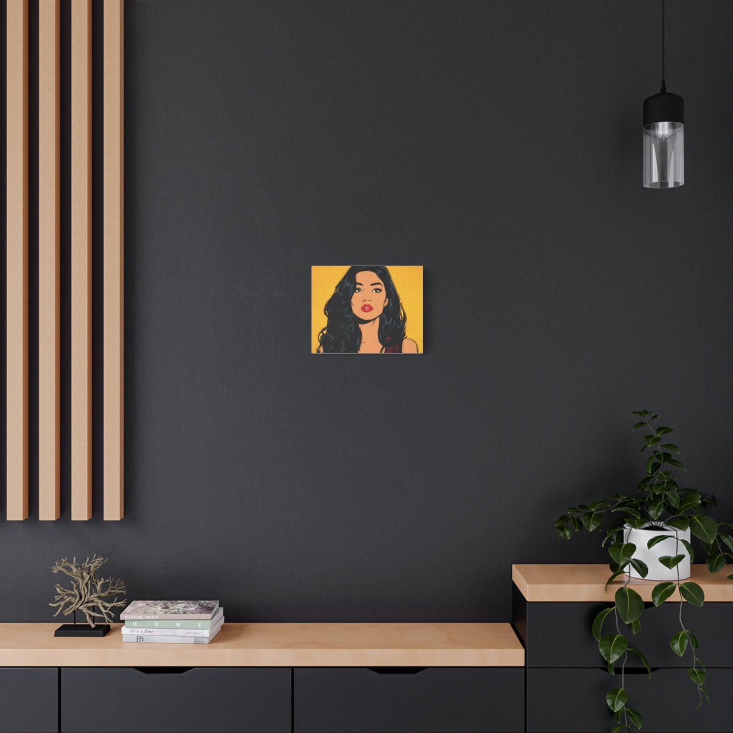Canvas Print Pop Art Style