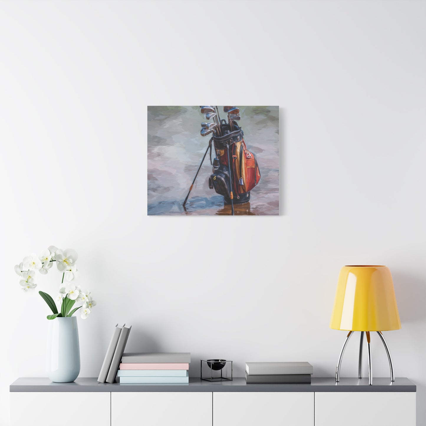 Golf Bag Canvas Art