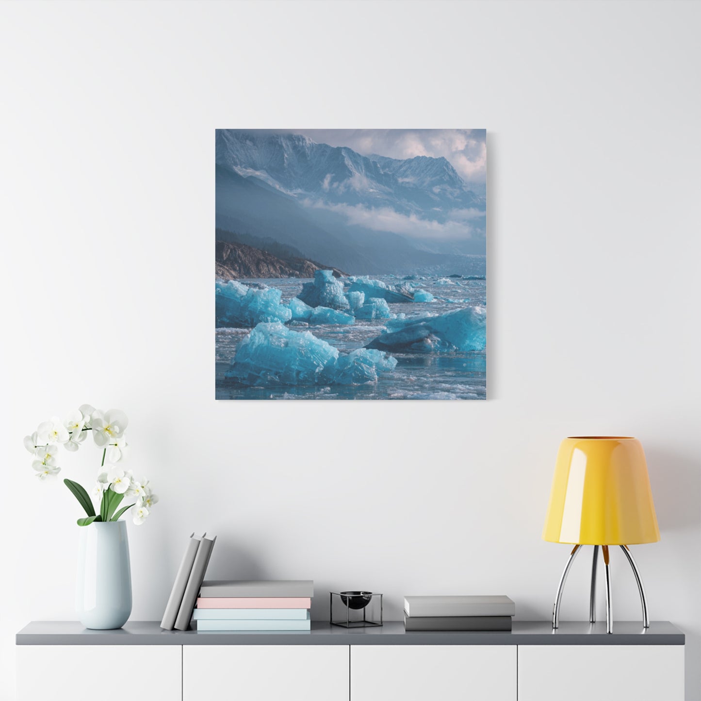 Stretched Canvas Art, Tranquil Landscape Wall Decor, Ideal for Home or Office, Art Print Gift, Nature Lover's Art