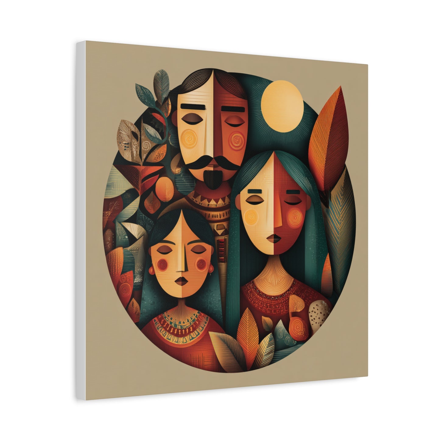 Canvas Print - Hispanic Heritage Inspired Art