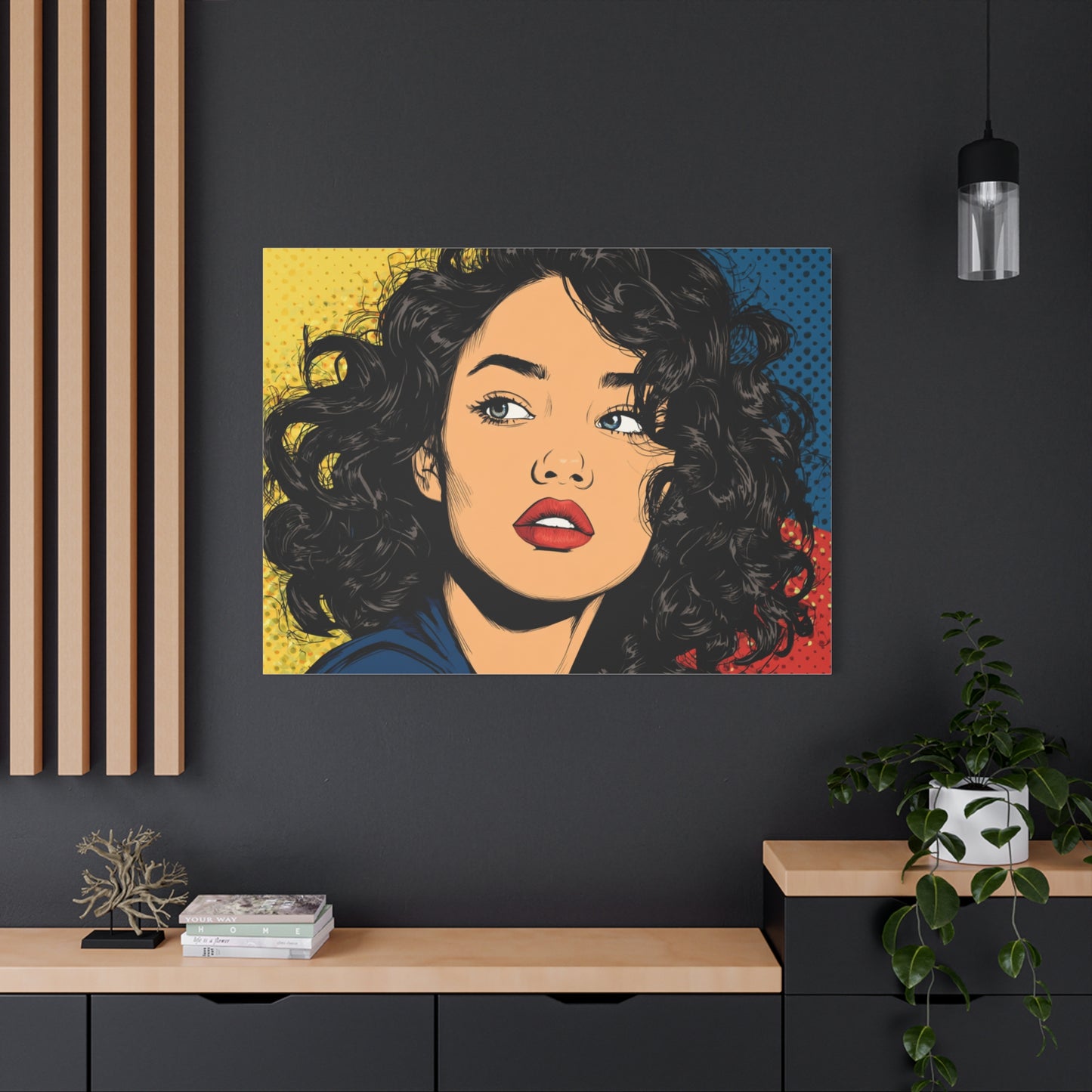 Pop Art Wall Canvas