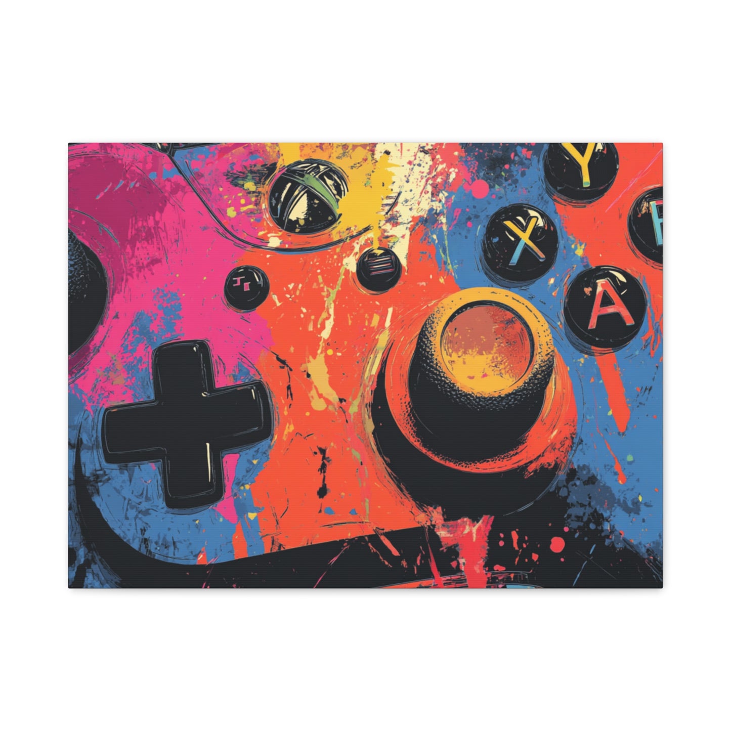 Vibrant Gaming Canvas Art