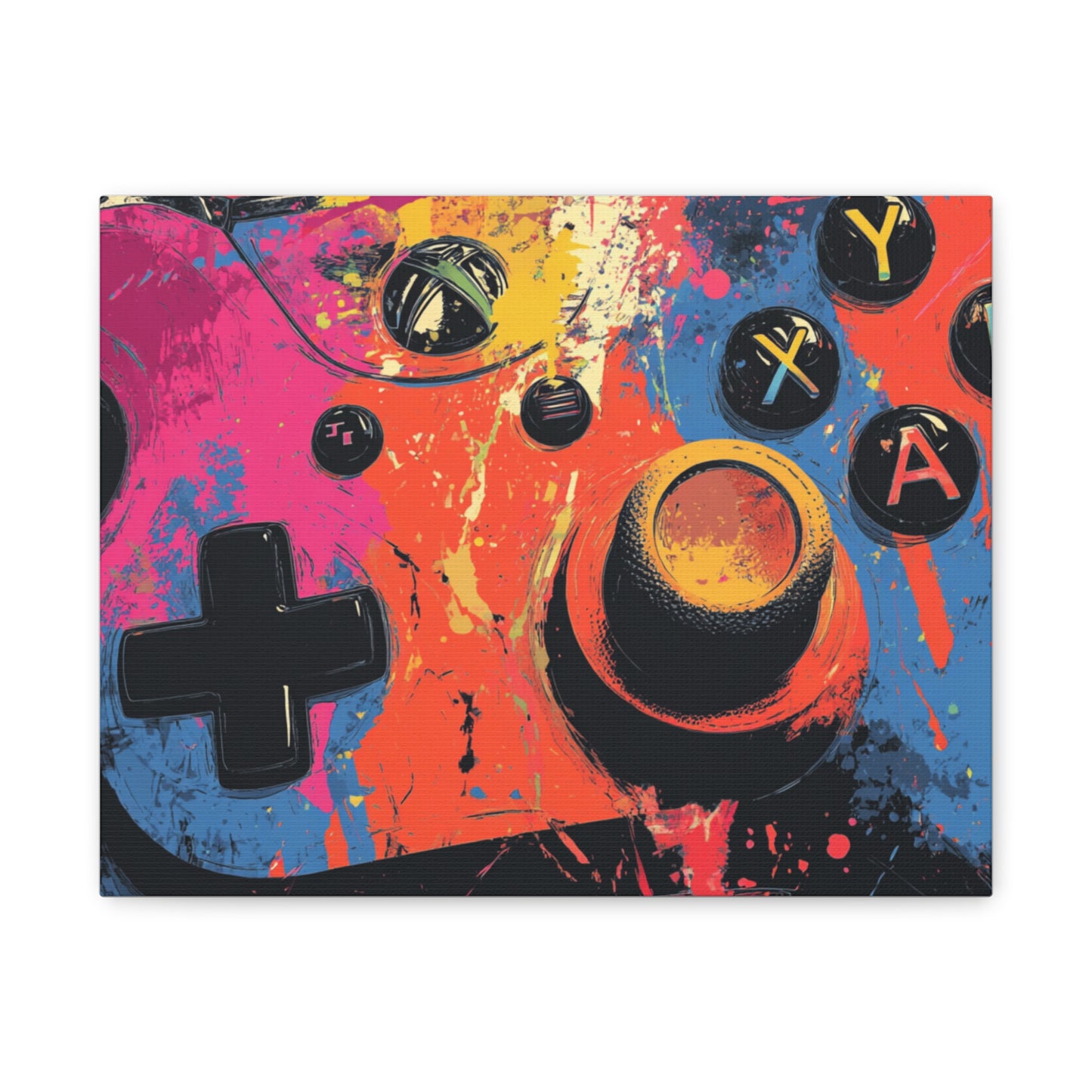 Bold Gaming Canvas Wall Art