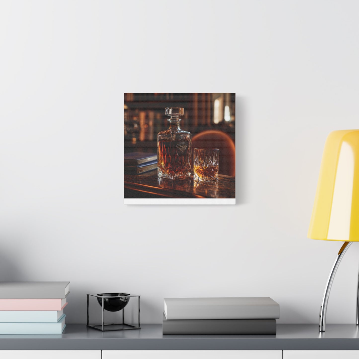 Elegant Whiskey Art Canvas