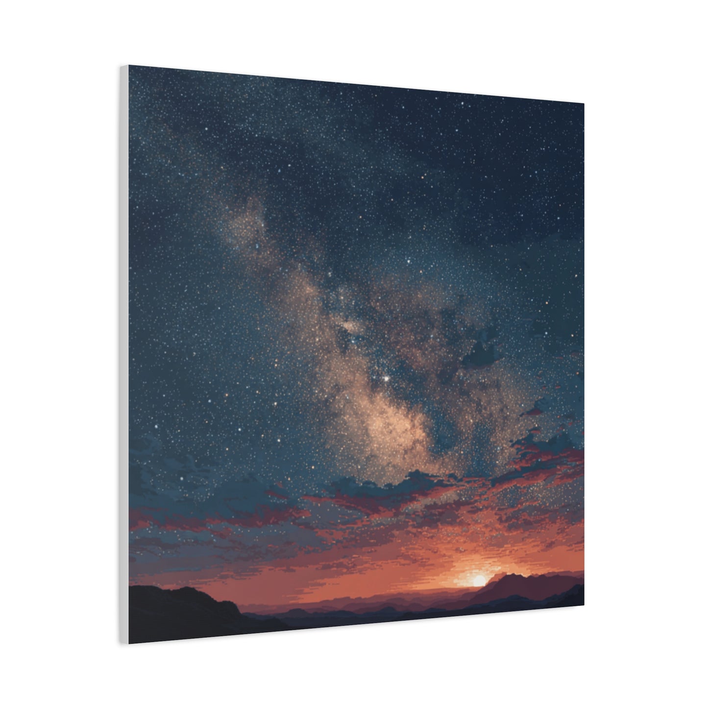 Celestial Canvas Art, Starry Night Decor, Universe Wall Art, Galaxy Home Decor, Space Lovers Gift, Inspirational Wall Decor