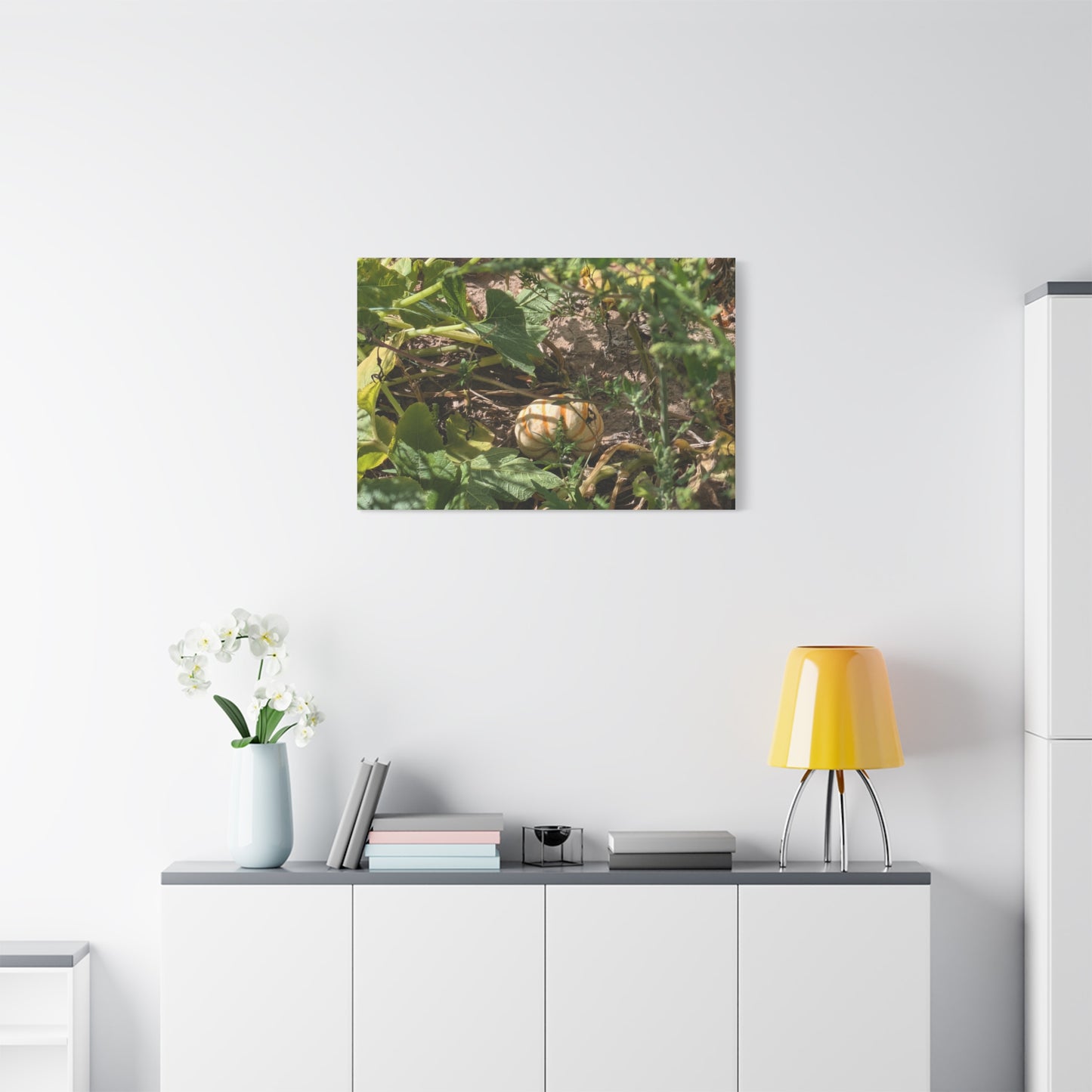 Harvest Pumpkin Canvas Art Wall Decor