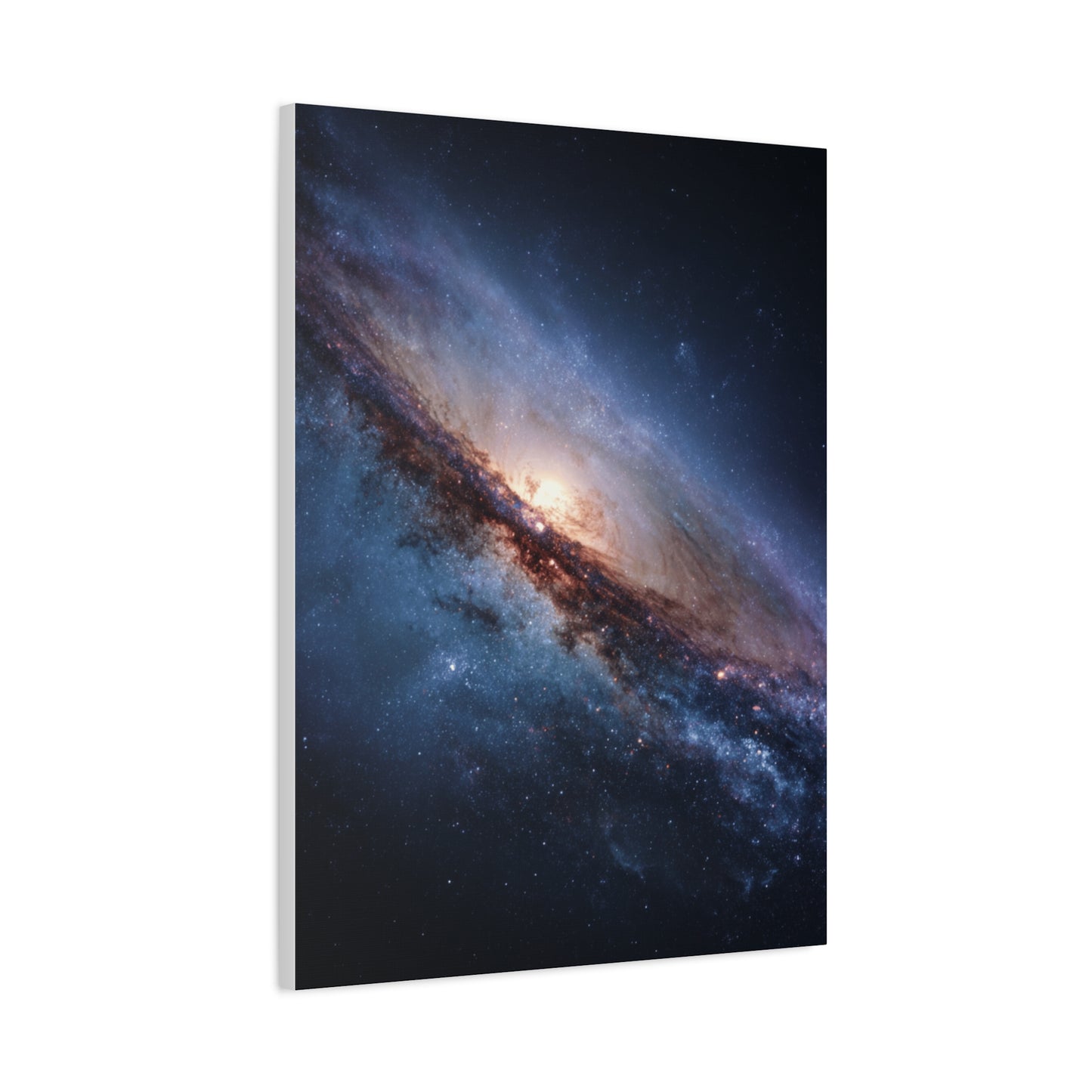 Galaxy Wall Art, Stretched Canvas Print, Cosmic Decor, Space Art, Home Gallery