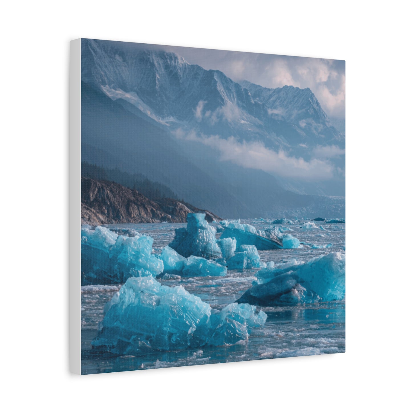 Stretched Canvas Art, Tranquil Landscape Wall Decor, Ideal for Home or Office, Art Print Gift, Nature Lover's Art