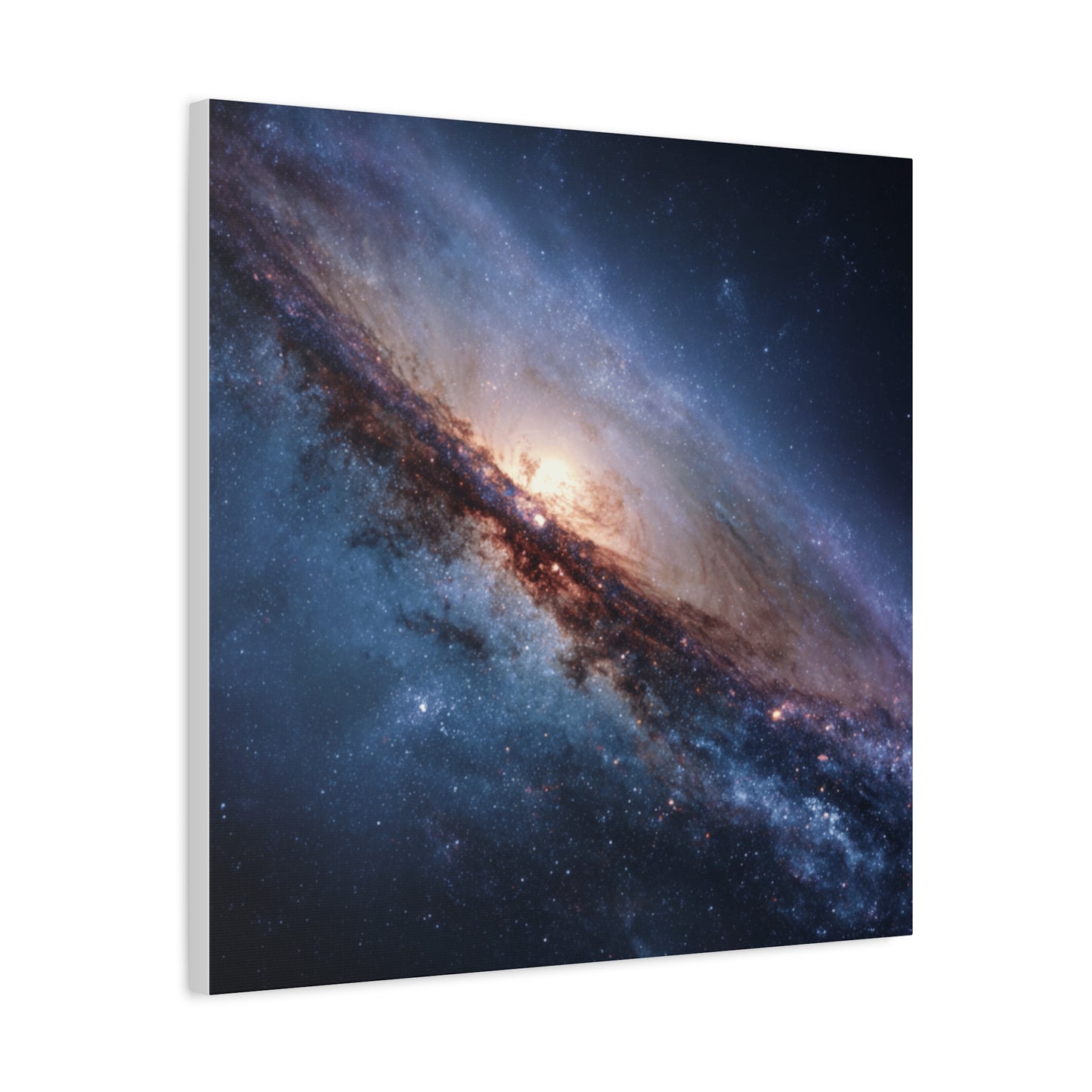 Galaxy Wall Art, Stretched Canvas Print, Cosmic Decor, Space Art, Home Gallery
