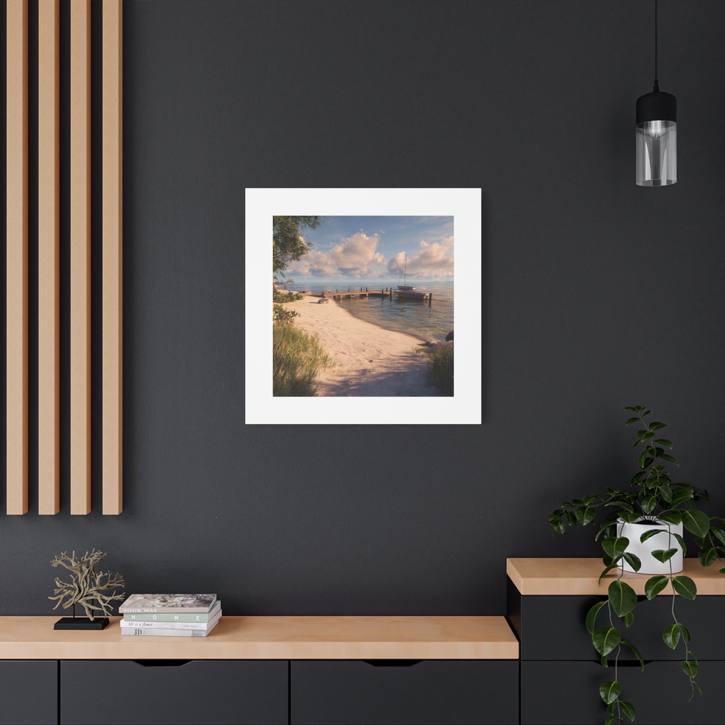 Canvas Print - Beautiful Beach Scene