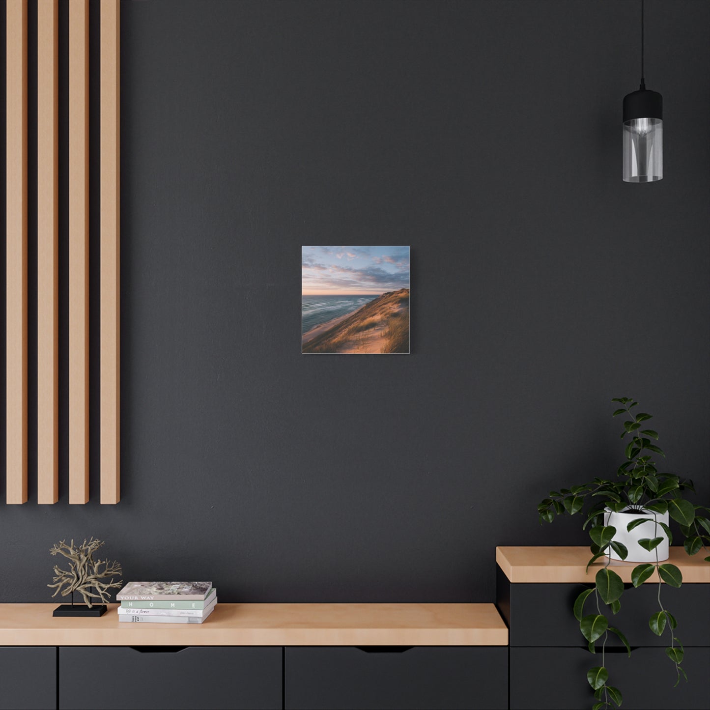 Coastal Serenity Matte Canvas Wall Art