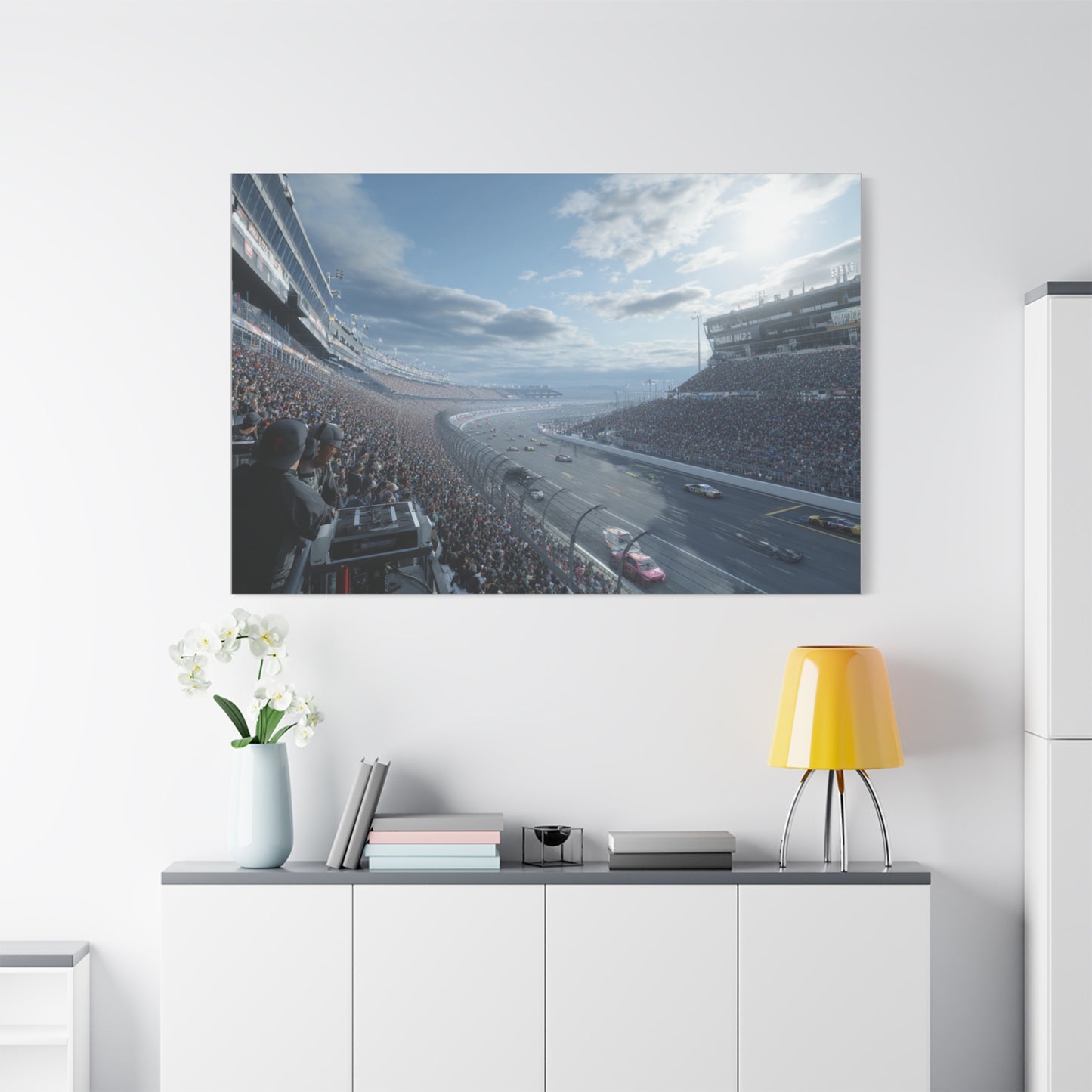 Racing Scene Wall Art