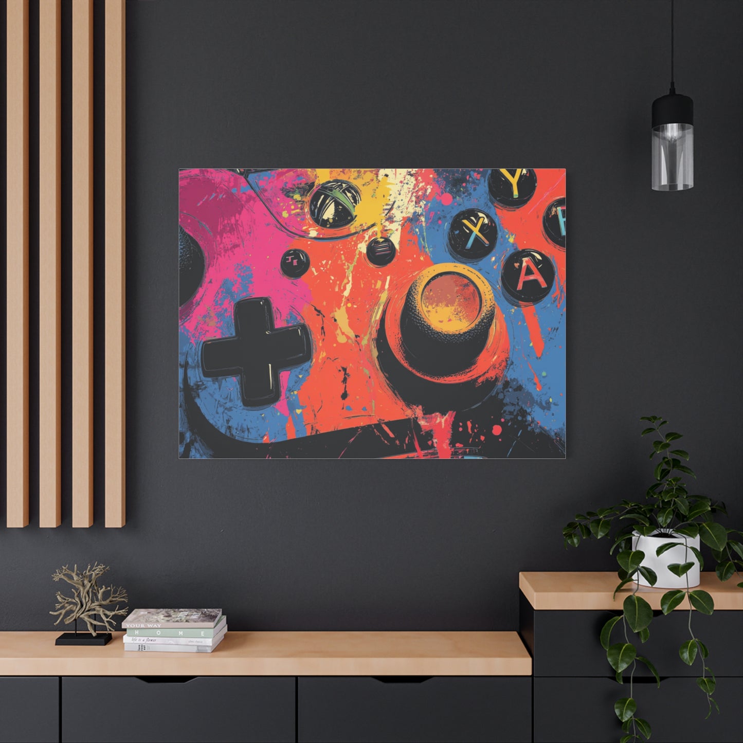 Vibrant Gaming Canvas Art