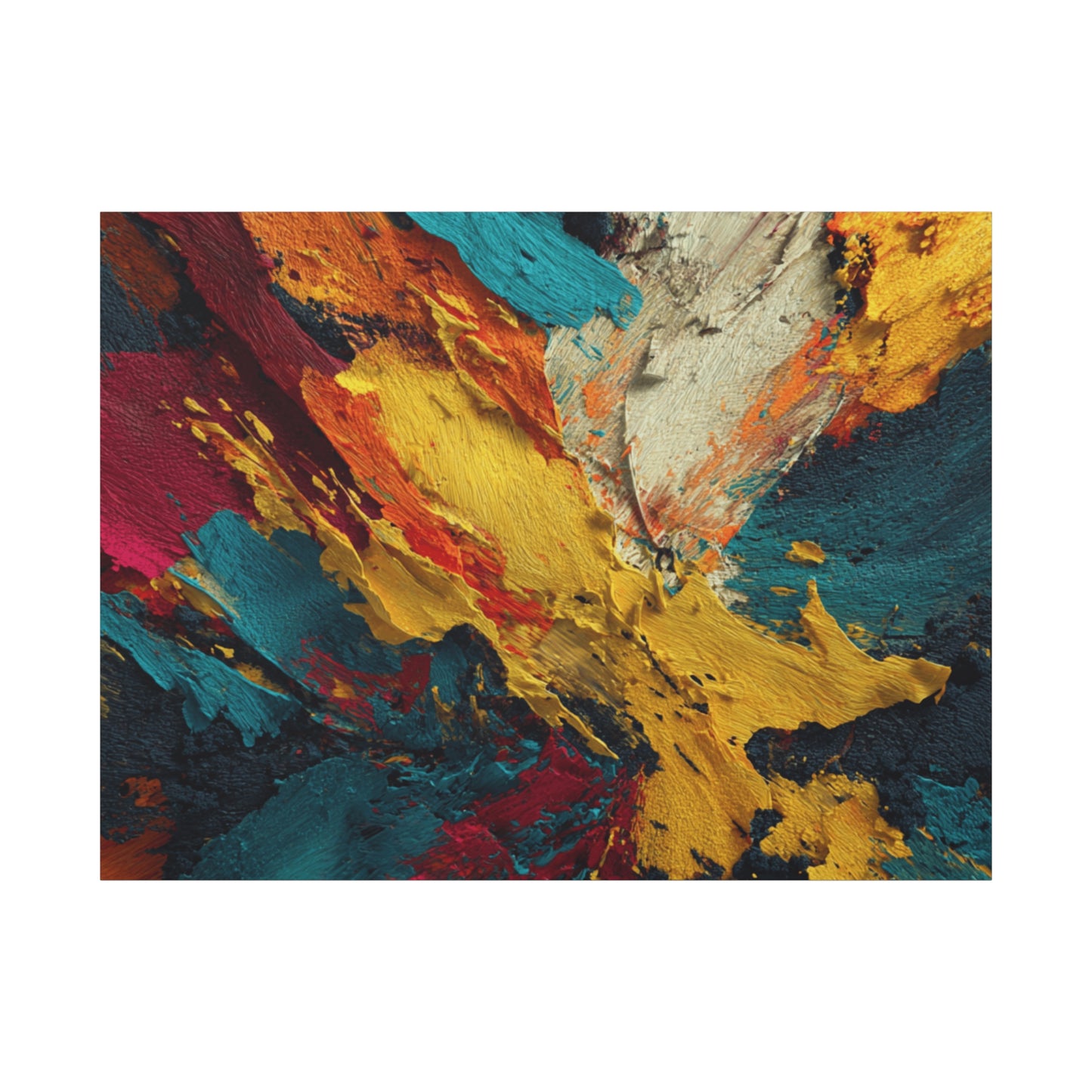 Colorful Abstract Canvas Wall Art