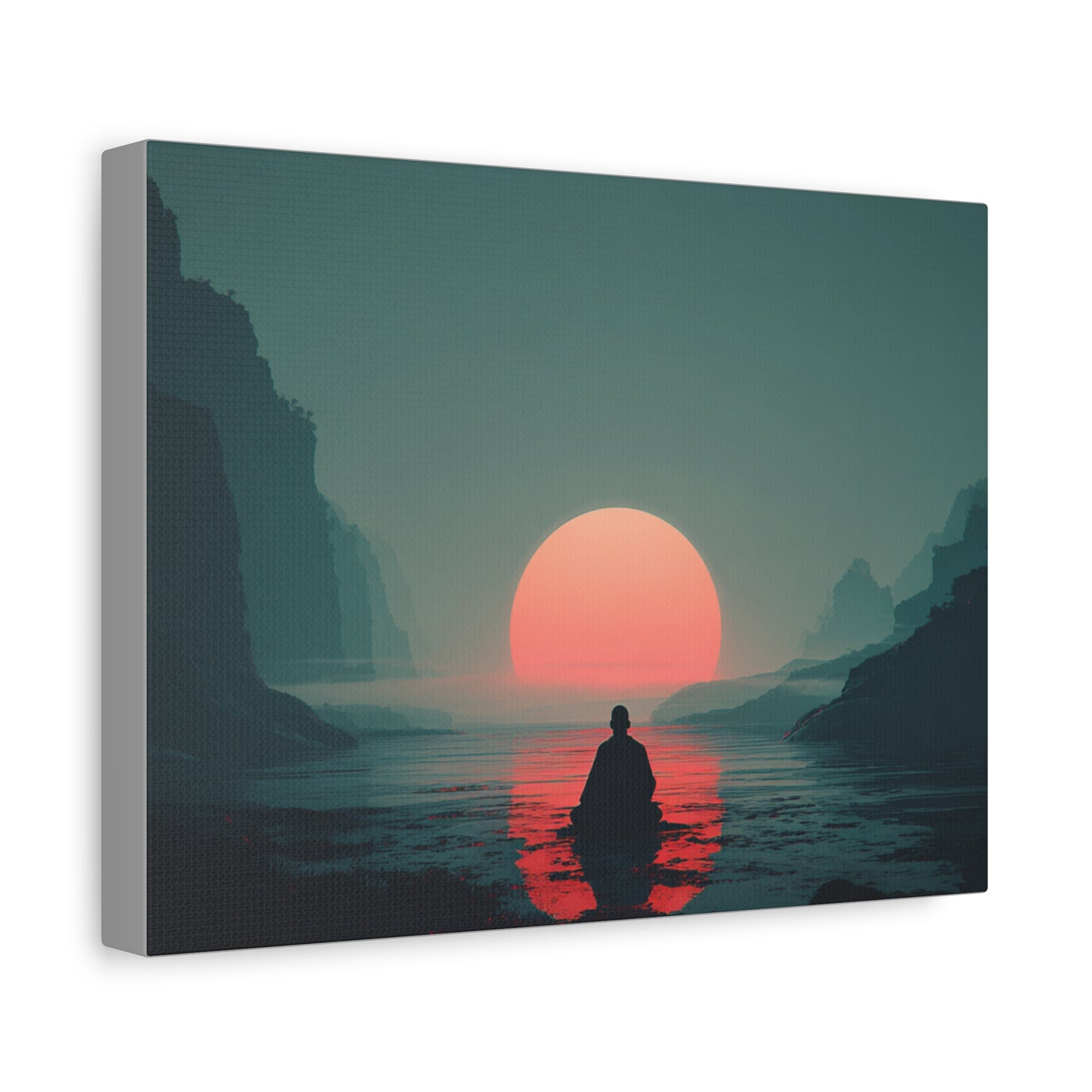 Serene Sunset Canvas Wall Art