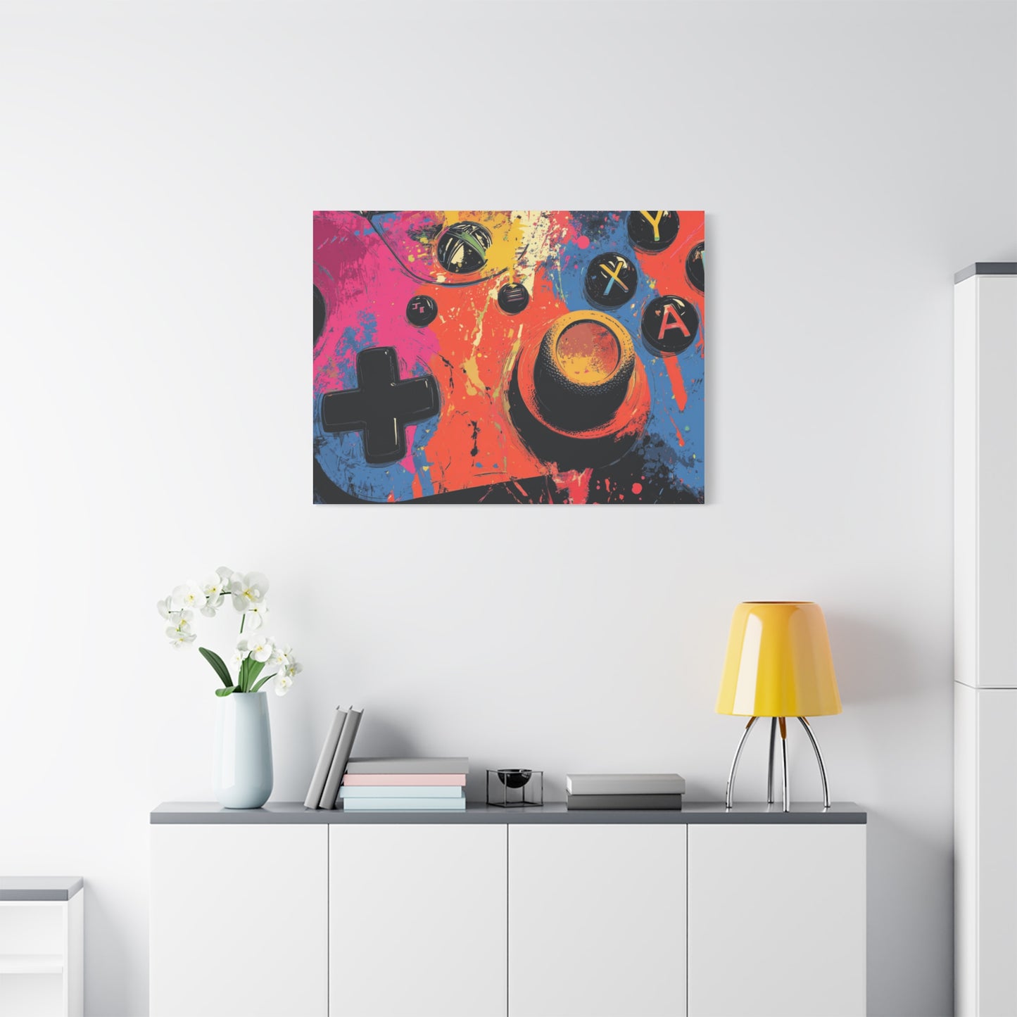 Bold Gaming Canvas Wall Art